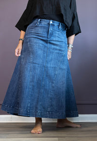 5 Pocket Mermaid Maxi Skirt (Woodward)