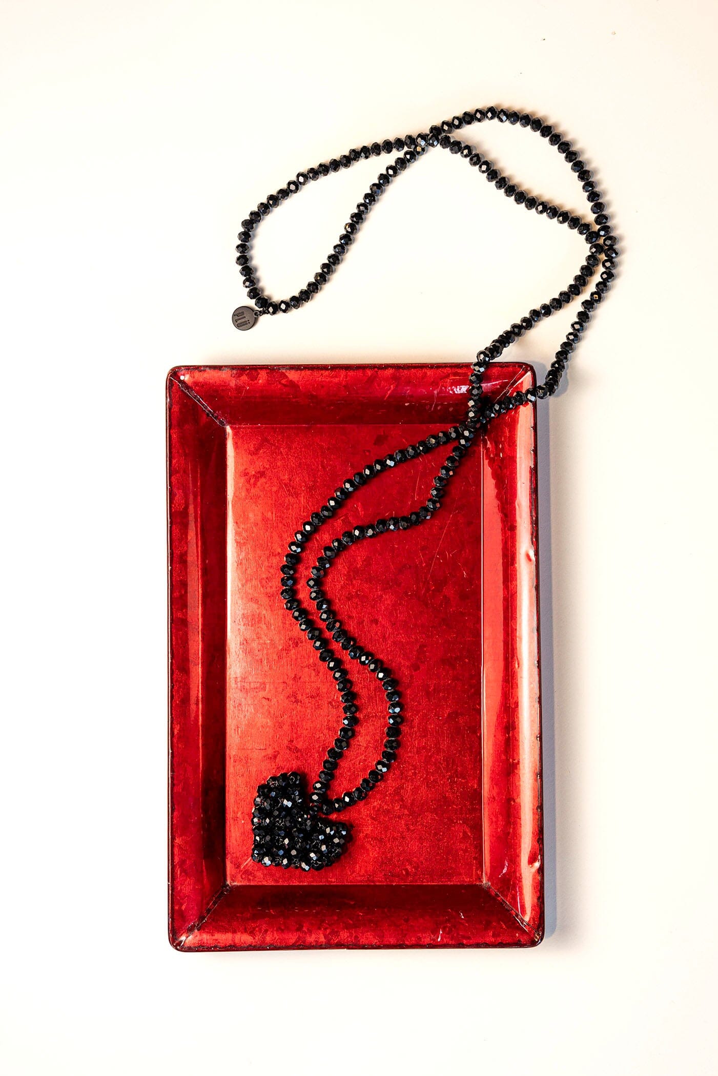 Across Heart Long Necklace