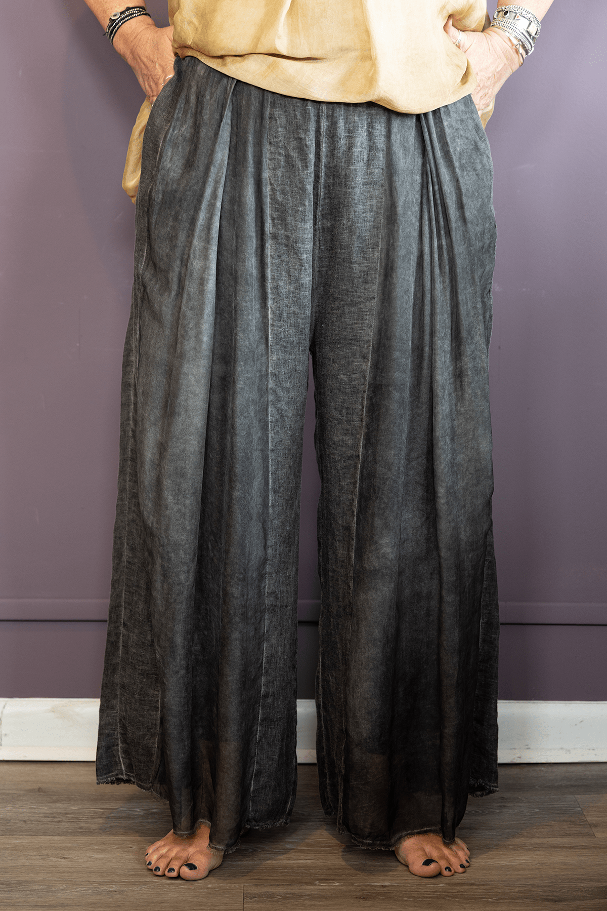 Two-Textured Pant