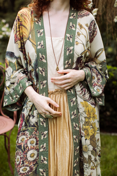 Love Grows Wild Floral Kimono