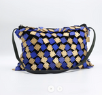 Wooden Squares Bag - Hand-crocheted - Duo
