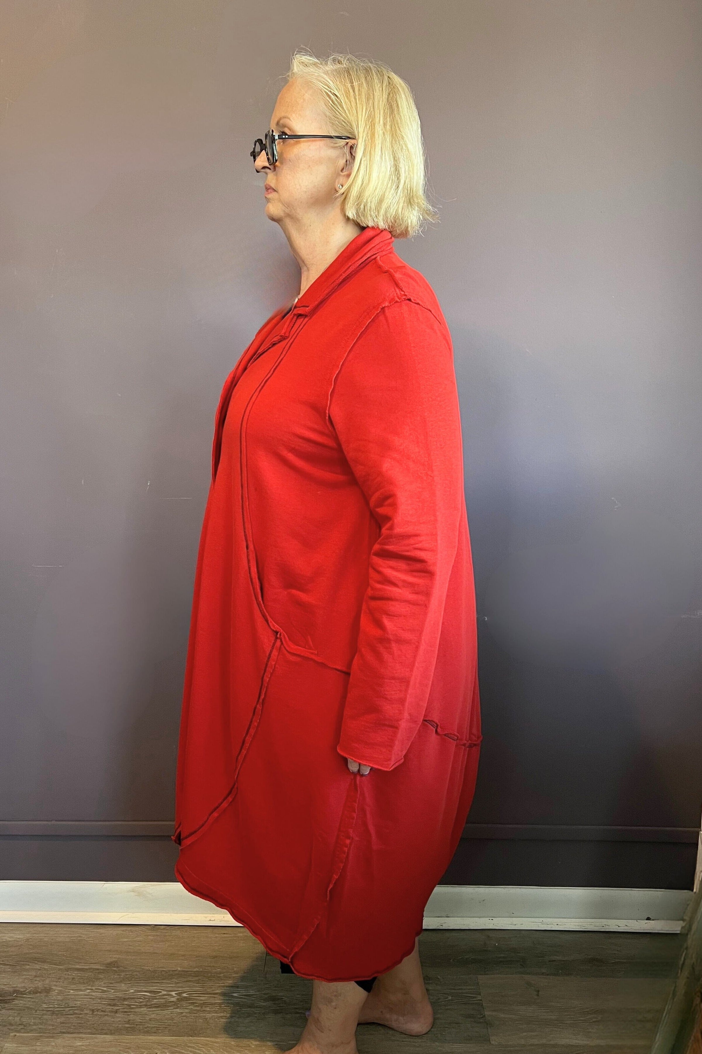 Red Terry Duster