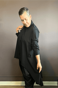 To Tie Two Shirt (Black)