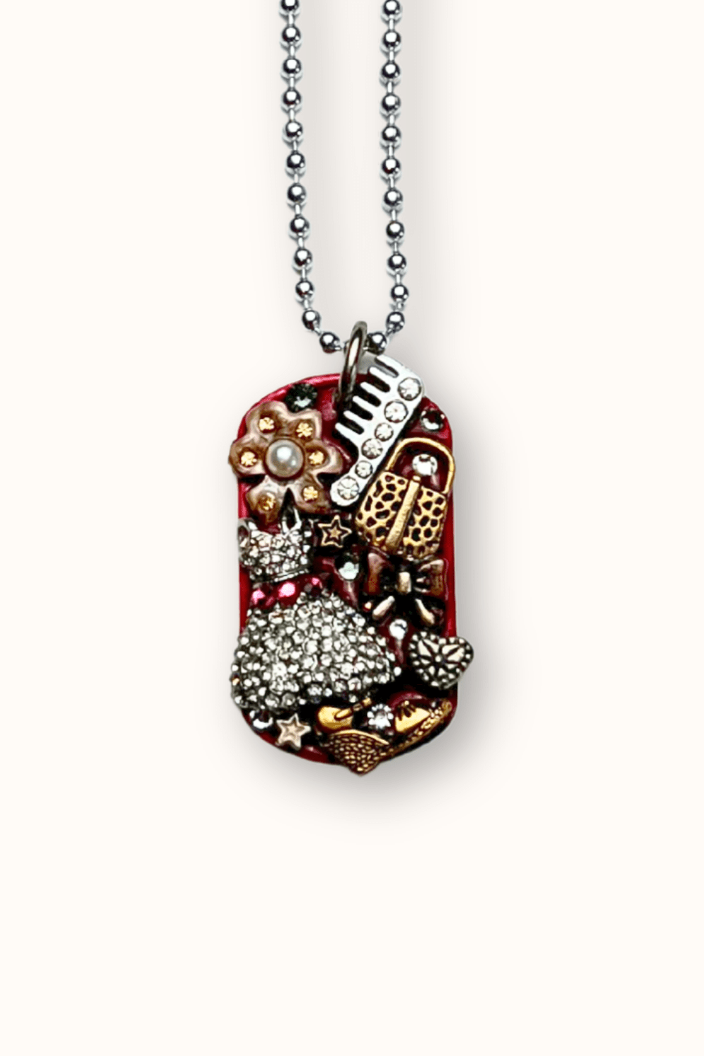 Dress Up Dog Tag Necklace
