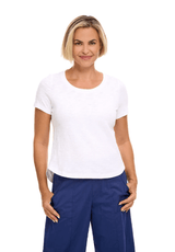 Textured Peruvian Cotton Carefree Tee