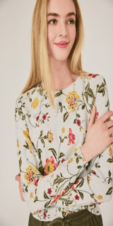 Floral Sweater