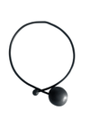 Matte Gunmetal Brigitte Necklace - 21"