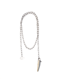 Antler And Crystal Lariat