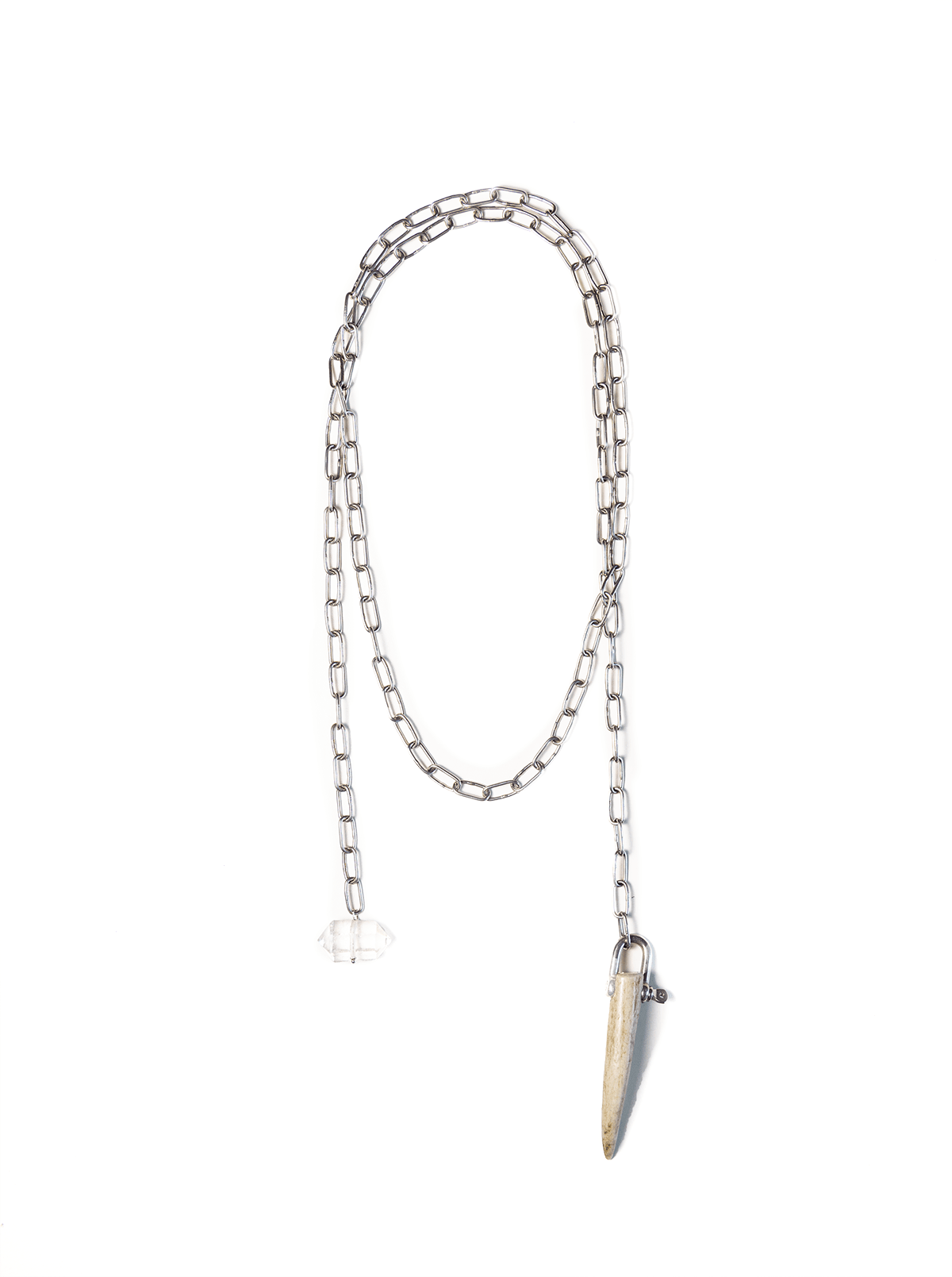 Antler And Crystal Lariat