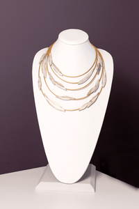 Gold Leaves Necklace
