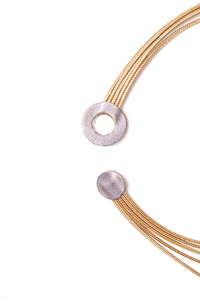 Gold Leaves Necklace