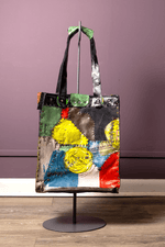 Recycled Leather Tote Bag