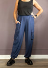 Navy Duffy Pant - Plus Size
