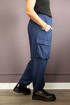 Navy Duffy Pant - Plus Size