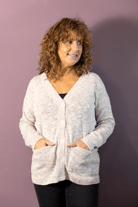 Button Cardi
