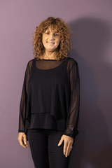 Sheer Debra Top
