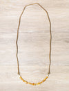 Blister Freshwater Pearl with Leather Necklace