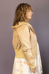 Sadie Patina Leather Jacket