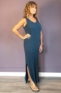 Ribbed Tank Dress