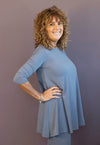 PALETTE BASICS 3/4 Sleeve Tunic - Plus Size
