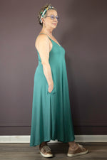 Seablue Strappy Slip Dress