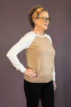 Baseball Shirt Sweater