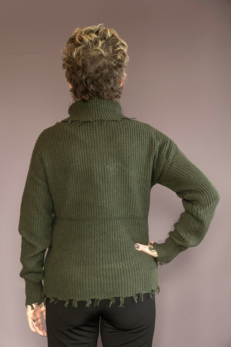 Shaker Turtle Sweater