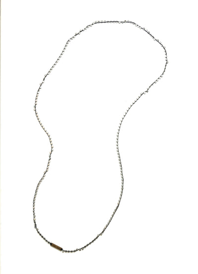 Single Strand Hand-crocheted Cord Necklace