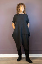Textured Split Dress