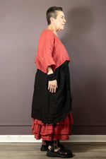 Ruby Linen Slip Skirt