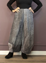 Gray Plaid Trousers