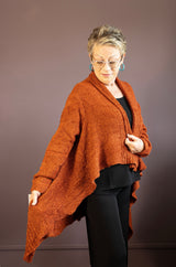 Open-Front Cardigan