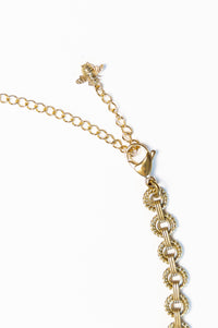 Double Circle Chain Necklace