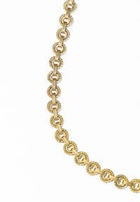 Double Circle Chain Necklace