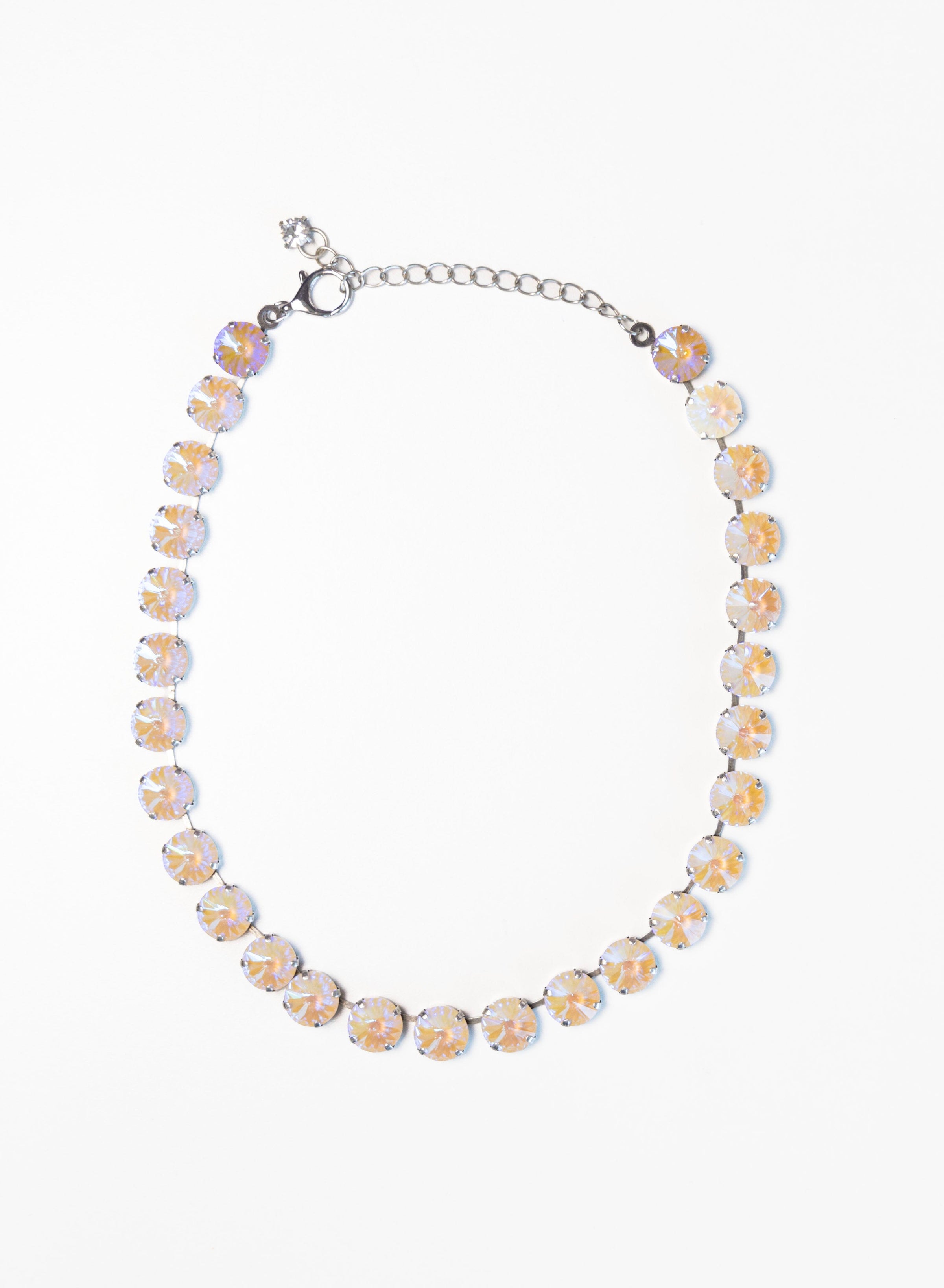 Cup Chain Crystal Necklace