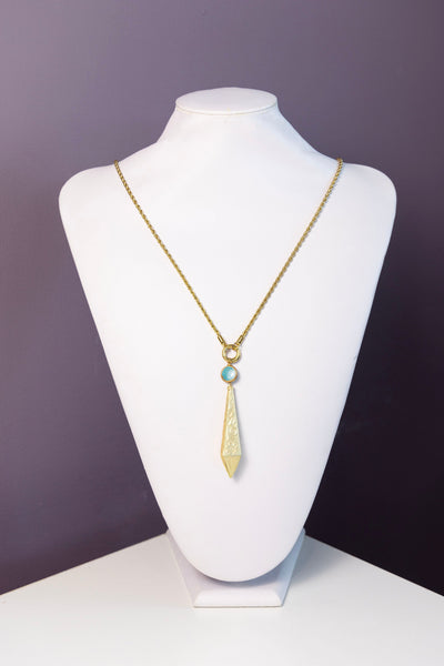 Obelisk Pendant Necklace