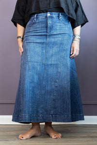 5 Pocket Mermaid Maxi Skirt (Woodward)