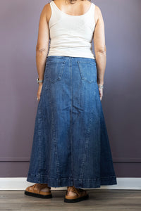 5 Pocket Mermaid Maxi Skirt (Woodward)