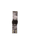 Cluster Chain Leather Bracelet