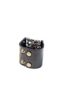 Cluster Chain Leather Bracelet