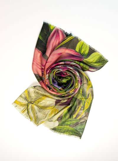 Botanicals Wool Scarf