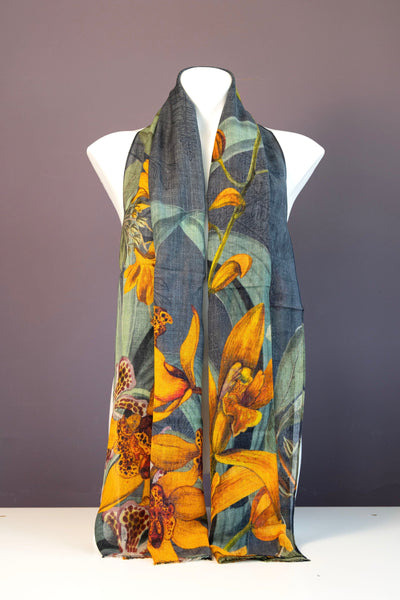 Botany Bliss Wool Scarf