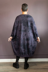 Purple Abstract Dress