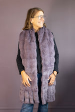 Sugar Plum Fringe Scarf