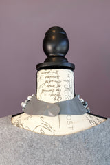 Grey And White Phoebe Necklace