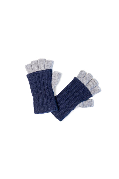 Wool and Angora Fingerless Gloves