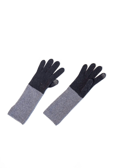 Long Wool and Cashmere Gloves