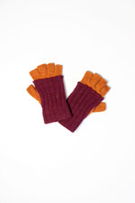 Wool and Angora Fingerless Gloves