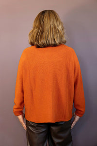 Jolie Boxy Hi-Neck Sweater