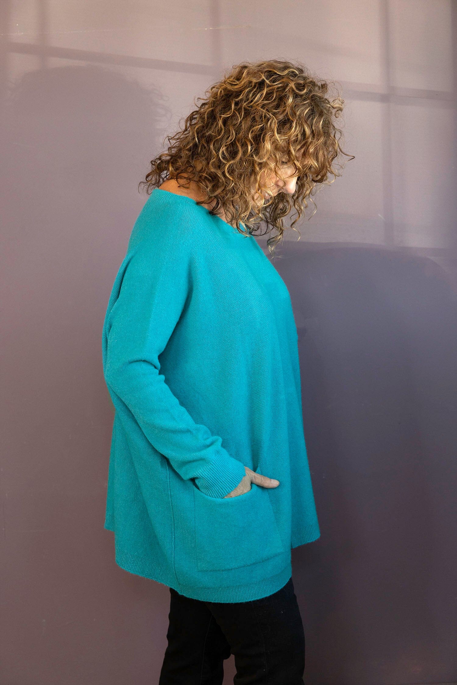 Caryf X Two Pocket Oversized Sweater